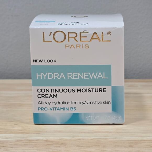 L'Oréal Paris Hydra Renewal Continuous Moisture Cream 1.7 oz (48g) - Picture 1 of 6
